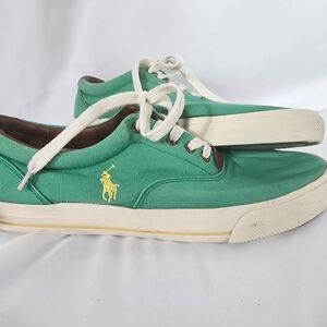Polo by Ralph Lauren Teal Canvas Sneakers